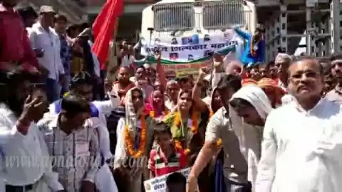 सासाराम में आदिवासी लोहार समुदाय रेल रोको आंदोलन