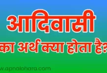 adivasi meaning in hindi, aadivasi kise kahate hain, tribal meaning in hindi, आदिवासी किसे कहते हैं, आदिवासी का अर्थ