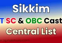 Central: Sikkim Caste List 2023 PDF | ST SC OBC Caste List Sikkim Caste List, tribe of sikkim, sikkim obc list, list of scheduled caste in sikkim